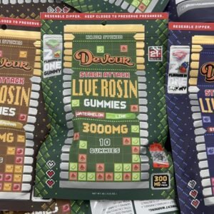 Devour 3000mg Live Rosin Gummies